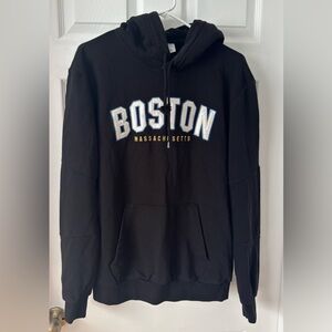 Divided Black Boston Hoodie